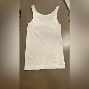 Lululemon white ribbed tank